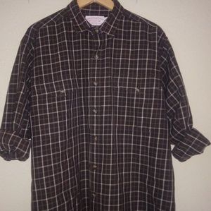 Filson button down wool flannel.